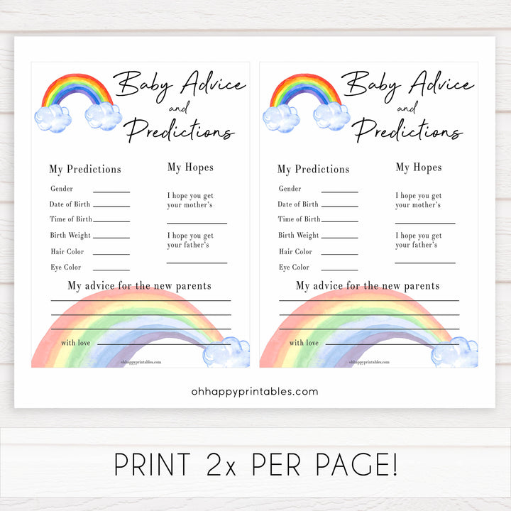 Rainbow baby games, rainbow baby advice and predictions, rainbow printable baby games, instant download games, rainbow baby shower, printable baby games, fun baby games, popular baby games, top 10 baby games