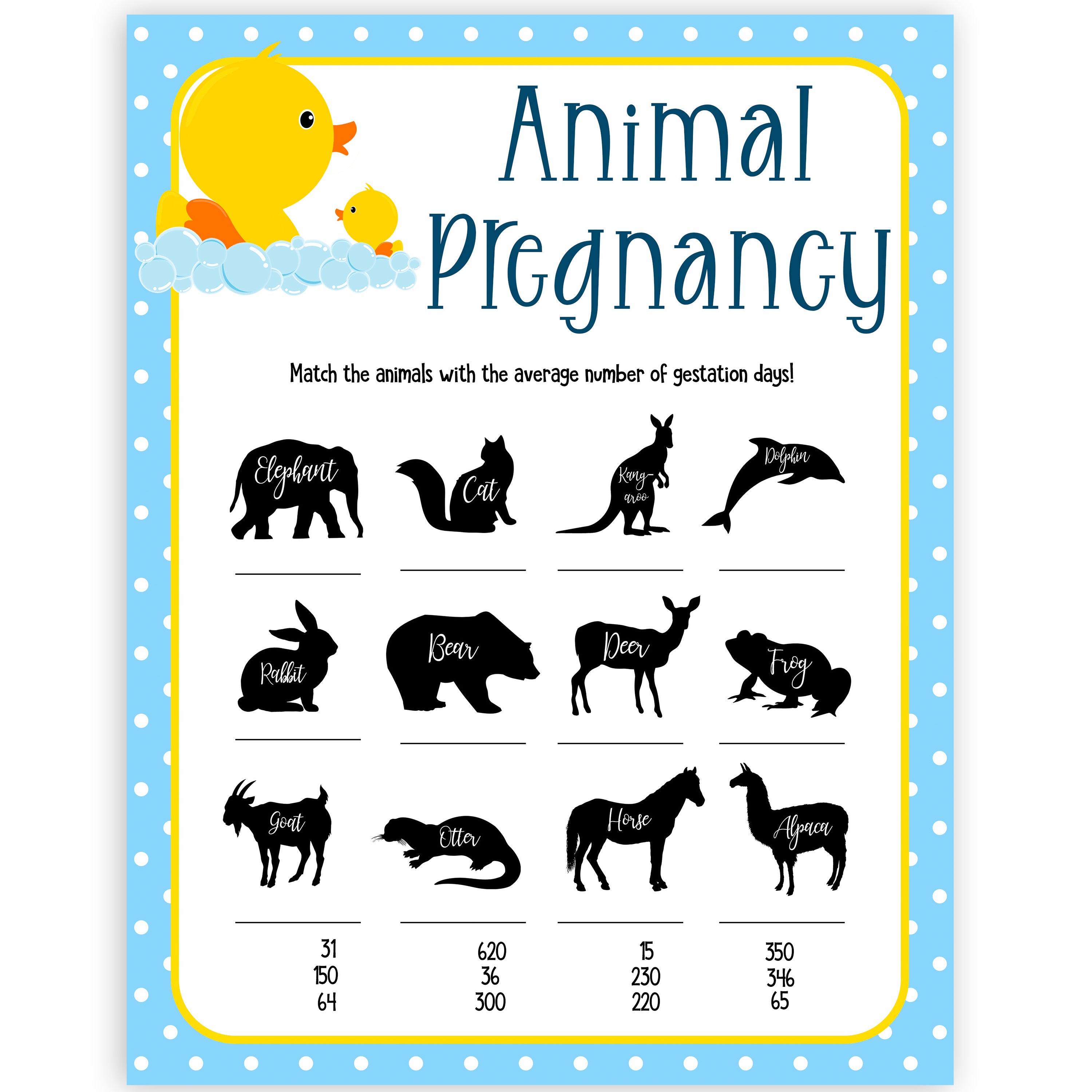rubber ducky baby games, animal pregnancy baby game, printable baby games, baby shower games, rubber ducky baby theme, fun baby games, popular baby games