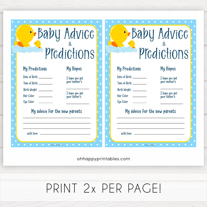 rubber ducky baby games, baby advice and predictions baby game, printable baby games, baby shower games, rubber ducky baby theme, fun baby games, popular baby games