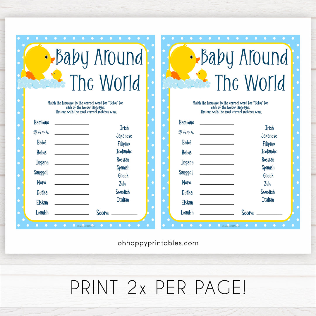 rubber ducky baby games, baby around the world baby game, printable baby games, baby shower games, rubber ducky baby theme, fun baby games, popular baby games