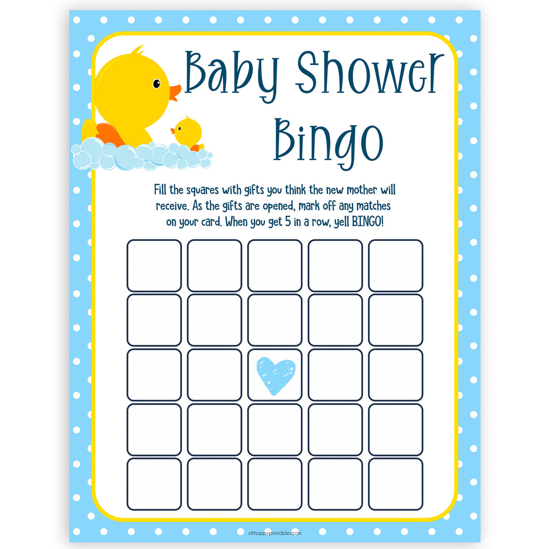 rubber ducky baby games, baby shower bingo baby game, printable baby games, baby shower games, rubber ducky baby theme, fun baby games, popular baby games