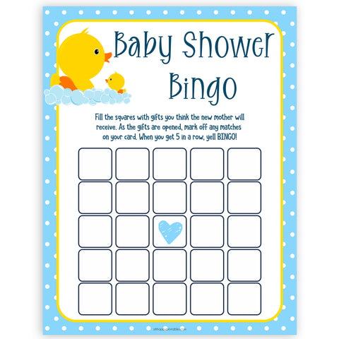 rubber ducky baby games, baby shower bingo baby game, printable baby games, baby shower games, rubber ducky baby theme, fun baby games, popular baby games