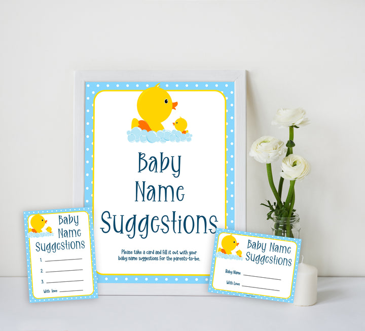 rubber ducky baby games, baby name suggestions baby game, printable baby games, baby shower games, rubber ducky baby theme, fun baby games, popular baby games