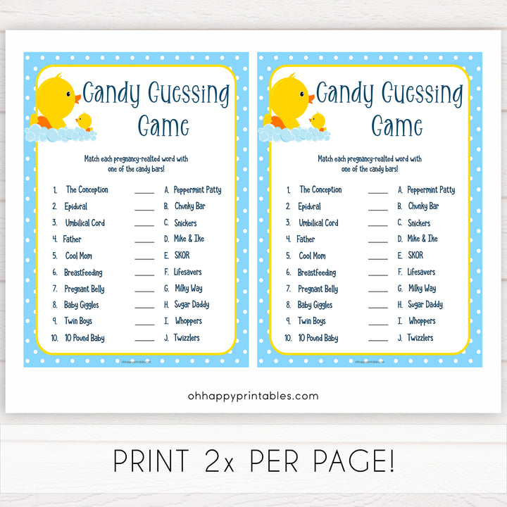 rubber ducky baby games, pregnancy candy match baby game, printable baby games, baby shower games, rubber ducky baby theme, fun baby games, popular baby games