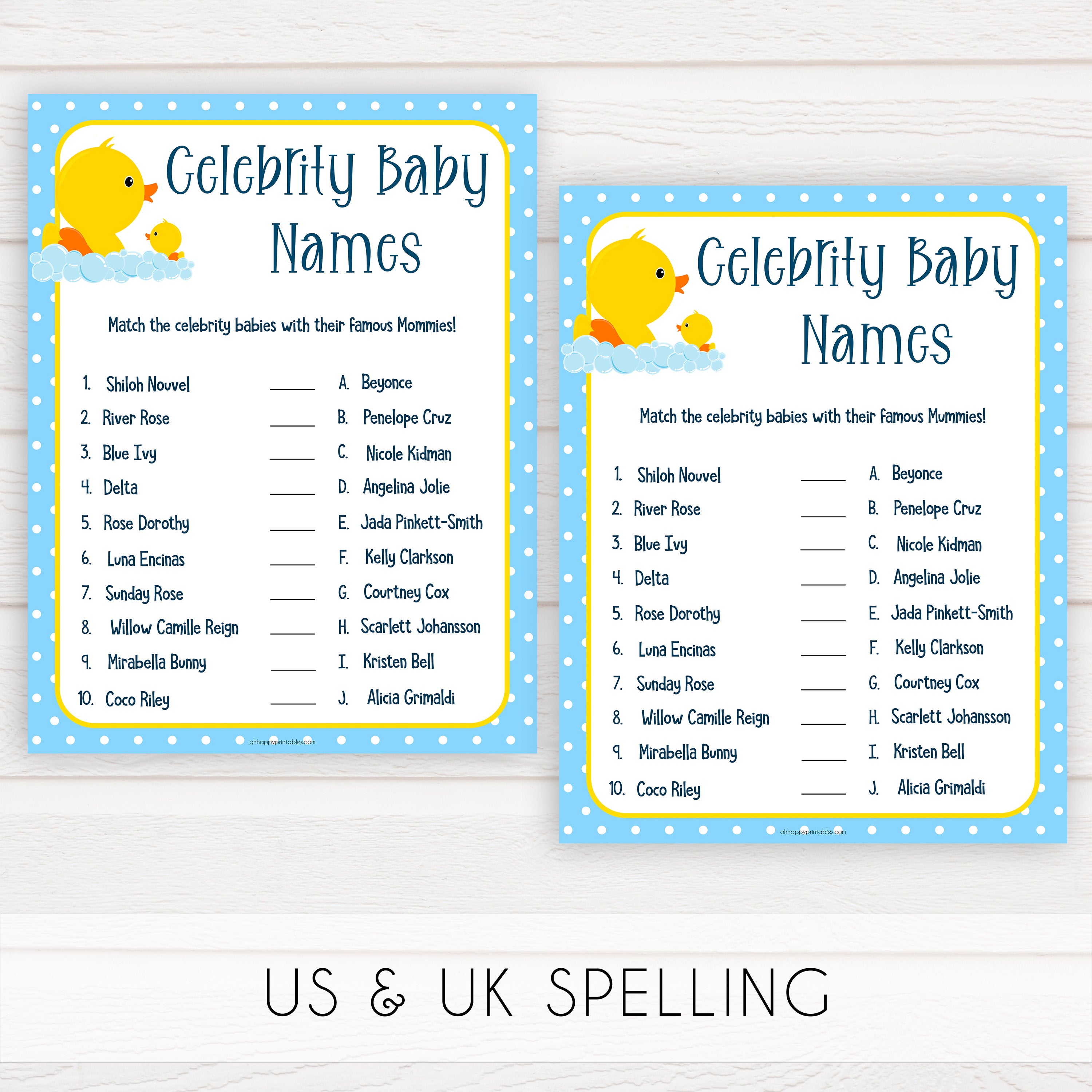 rubber ducky baby games, celebrity baby names baby game, printable baby games, baby shower games, rubber ducky baby theme, fun baby games, popular baby games