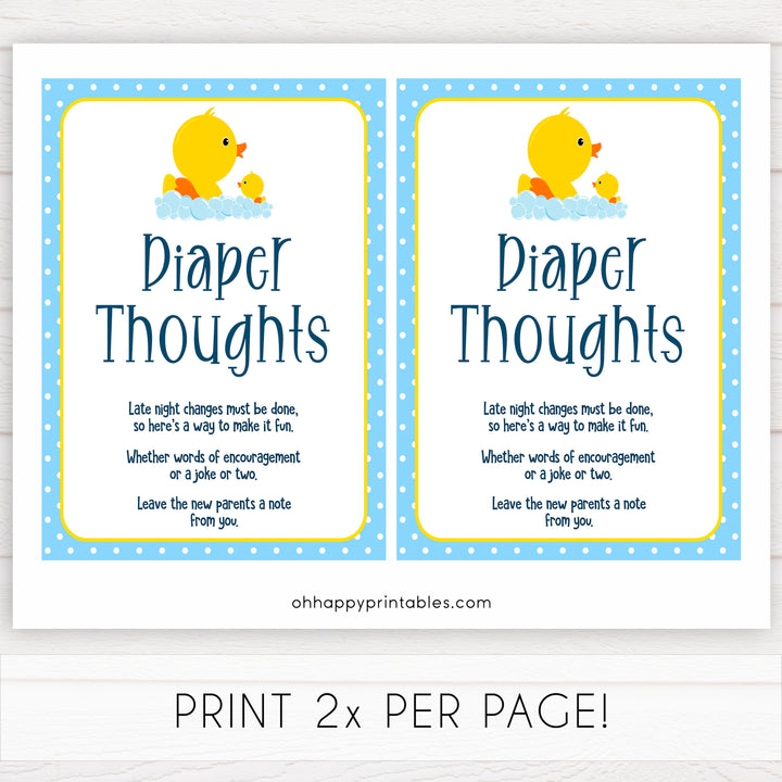 rubber ducky baby games, diaper thoughts baby game, printable baby games, baby shower games, rubber ducky baby theme, fun baby games, popular baby games