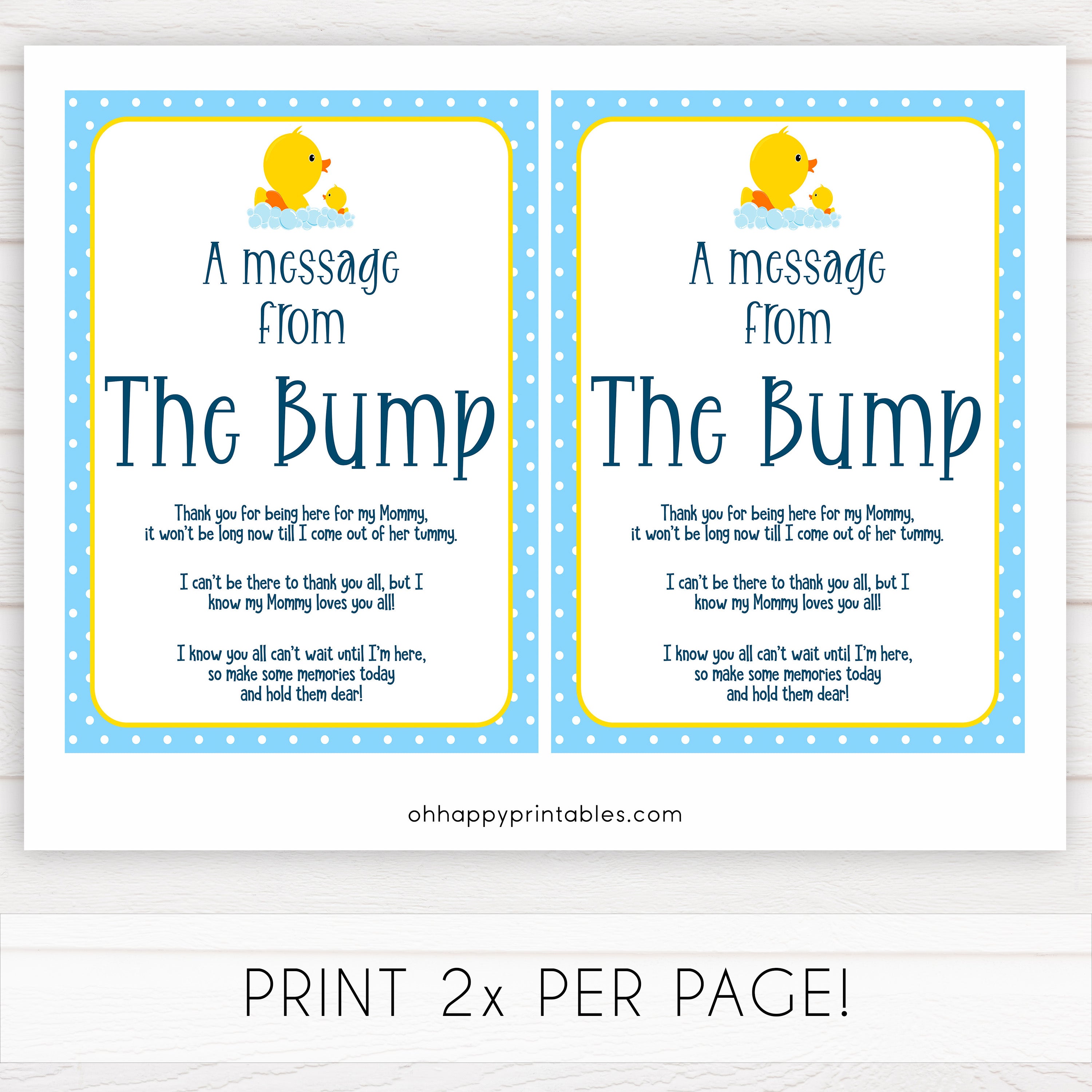 rubber ducky baby games, message from the bump baby game, printable baby games, baby shower games, rubber ducky baby theme, fun baby games, popular baby games