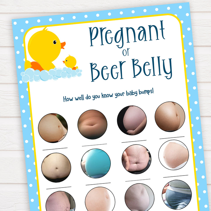 rubber ducky baby games, pregnant or beer belly baby game, printable baby games, baby shower games, rubber ducky baby theme, fun baby games, popular baby games