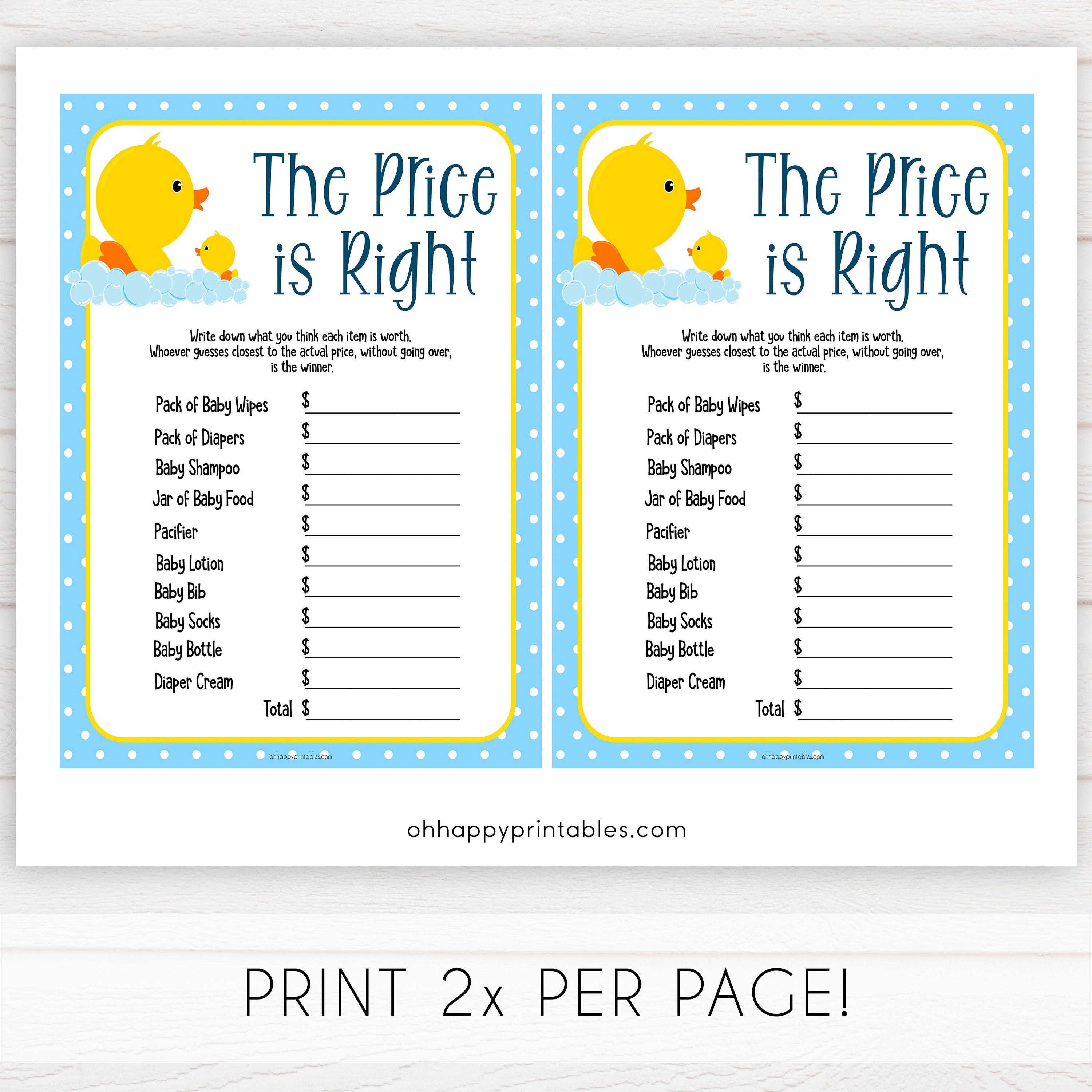rubber ducky baby games, the price is right baby game, printable baby games, baby shower games, rubber ducky baby theme, fun baby games, popular baby games