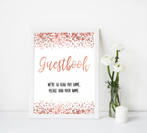 8 table signs, 8 printable baby table signs, Rose gold baby decor, printable baby table signs, printable baby decor, rose gold table signs, fun baby signs, rose gold fun baby table signs