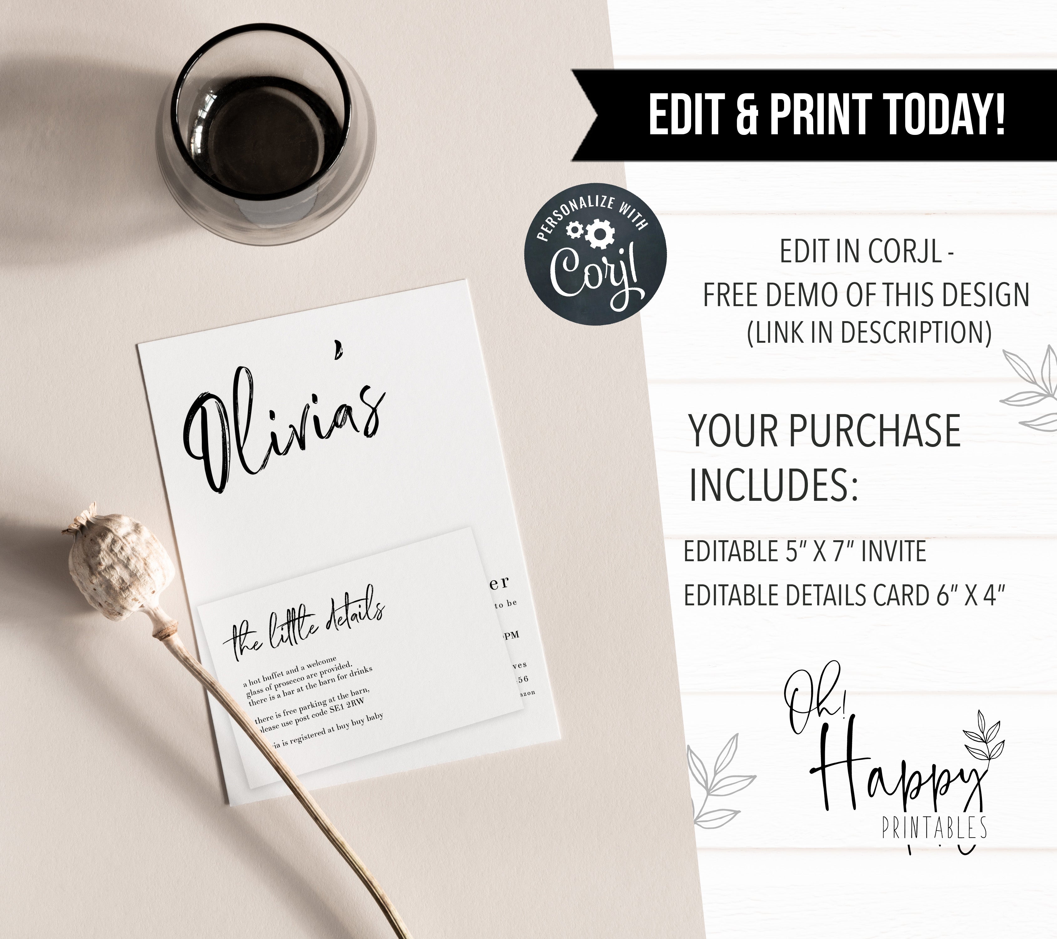 editable baby shower invitations, printable baby shower invitations, gender neutral baby shower invitations, fun baby shower invites, simple baby shower invitations
