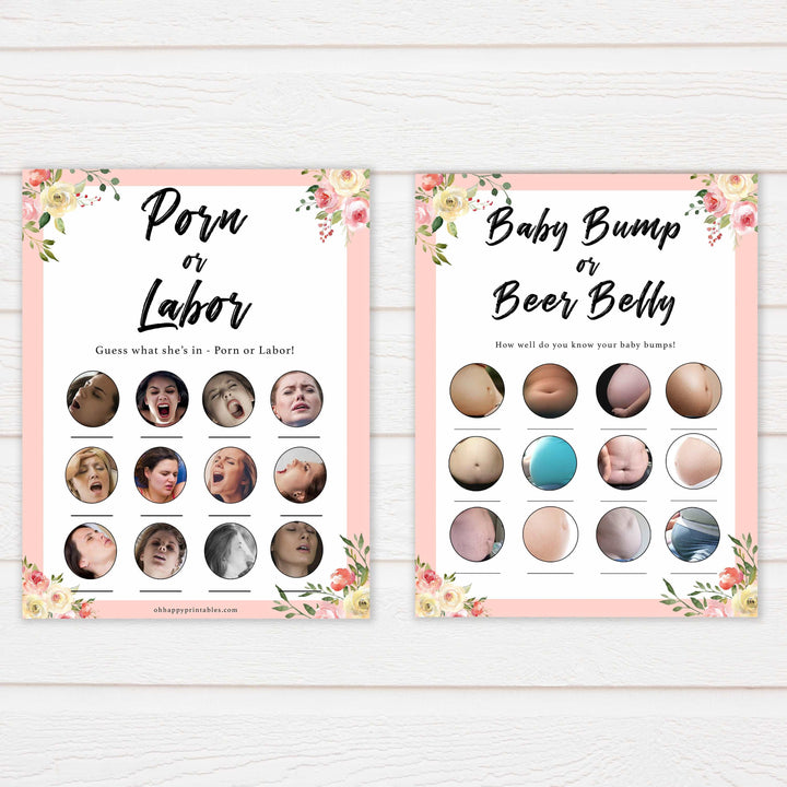 spring floral 10 baby shoer bundle baby shower games, printable baby shower games, fun baby shower games, baby shower games, popular baby shower games