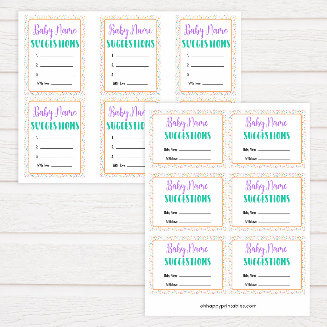 baby name suggestions, Printable baby shower games, baby sprinkle fun baby games, baby shower games, fun baby shower ideas, top baby shower ideas, sprinkle shower baby shower, friends baby shower ideas