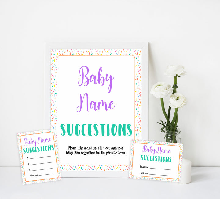 baby name suggestions, Printable baby shower games, baby sprinkle fun baby games, baby shower games, fun baby shower ideas, top baby shower ideas, sprinkle shower baby shower, friends baby shower ideas