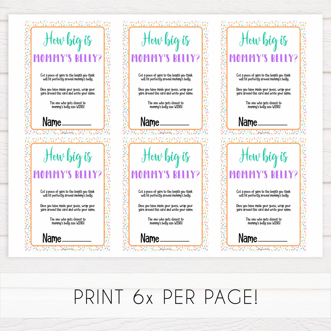 how big is mommys belly game, Printable baby shower games, baby sprinkle fun baby games, baby shower games, fun baby shower ideas, top baby shower ideas, sprinkle shower baby shower, friends baby shower ideas