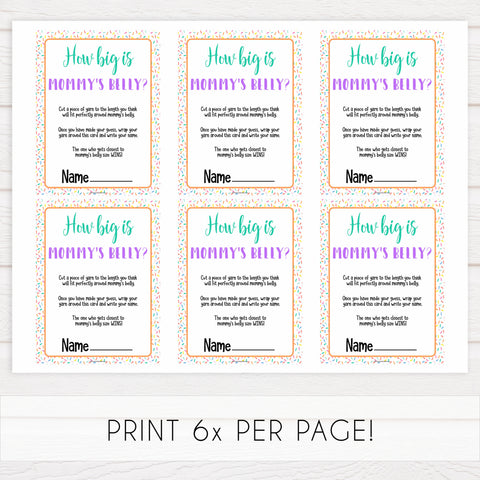 how big is mommys belly game, Printable baby shower games, baby sprinkle fun baby games, baby shower games, fun baby shower ideas, top baby shower ideas, sprinkle shower baby shower, friends baby shower ideas