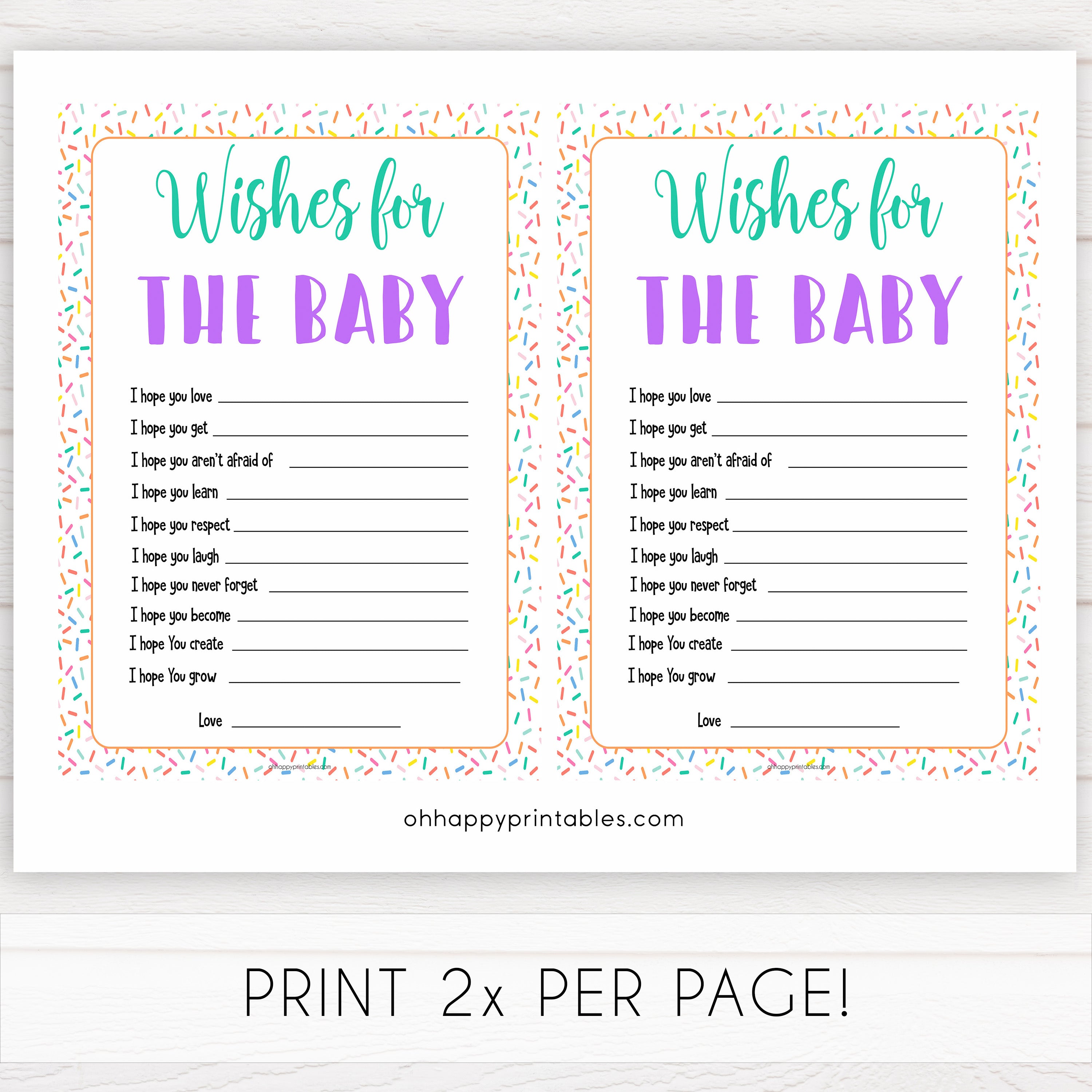 wishes for the baby, Printable baby shower games, baby sprinkle fun baby games, baby shower games, fun baby shower ideas, top baby shower ideas, sprinkle shower baby shower, friends baby shower ideas