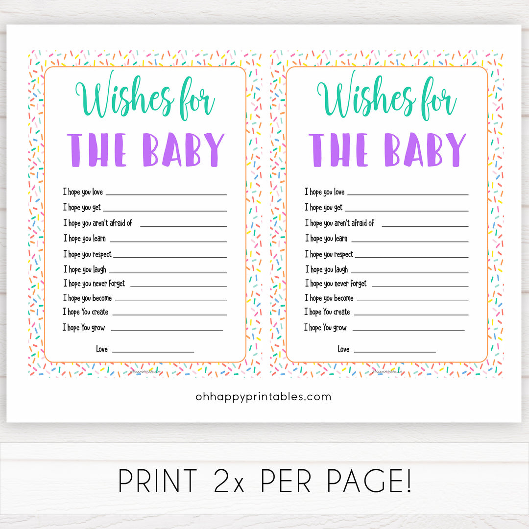 wishes for the baby, Printable baby shower games, baby sprinkle fun baby games, baby shower games, fun baby shower ideas, top baby shower ideas, sprinkle shower baby shower, friends baby shower ideas