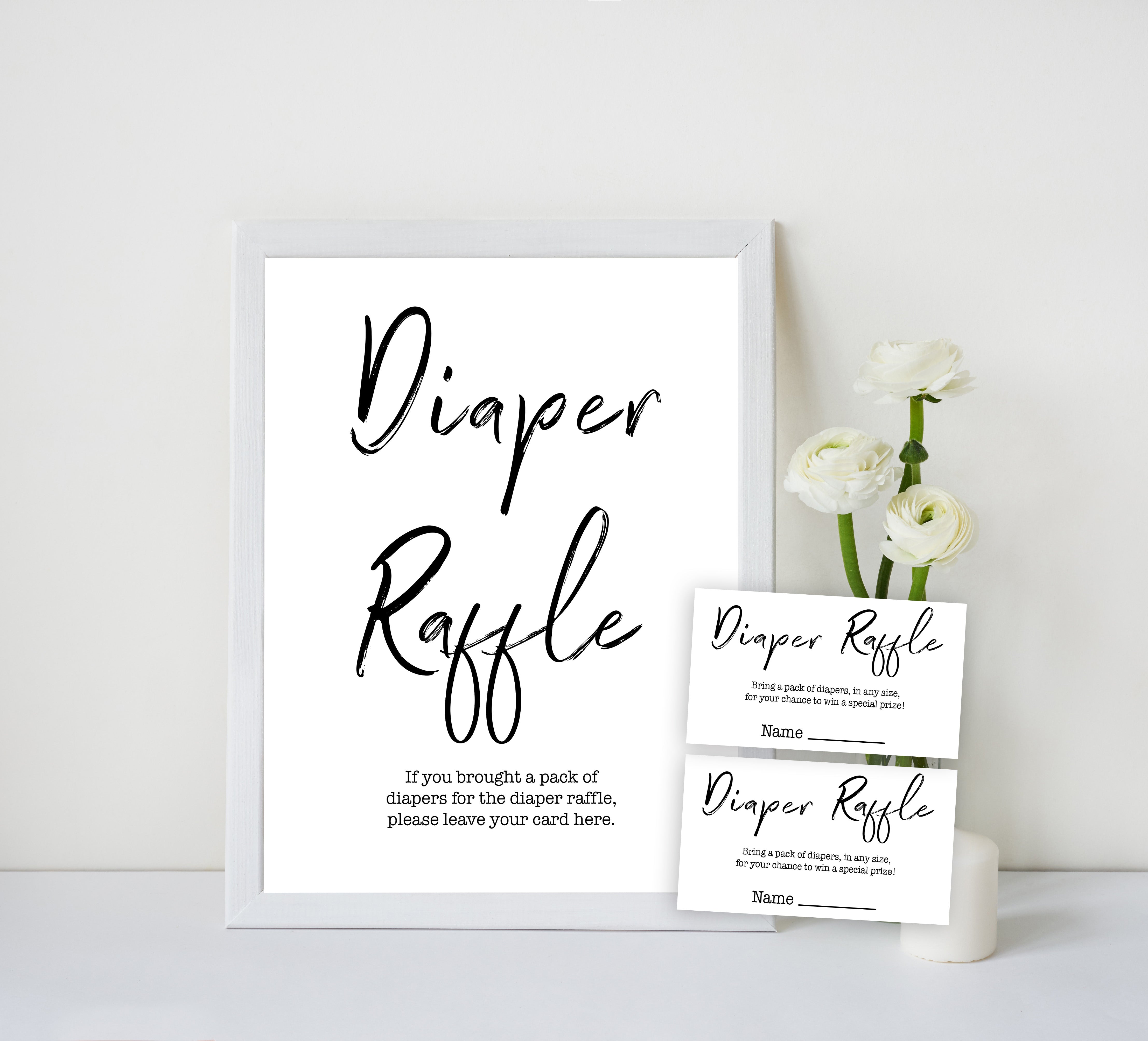gender neutral baby shower games, diaper raffle baby games, printable baby shower, popular baby games, fun baby games, baby shower games