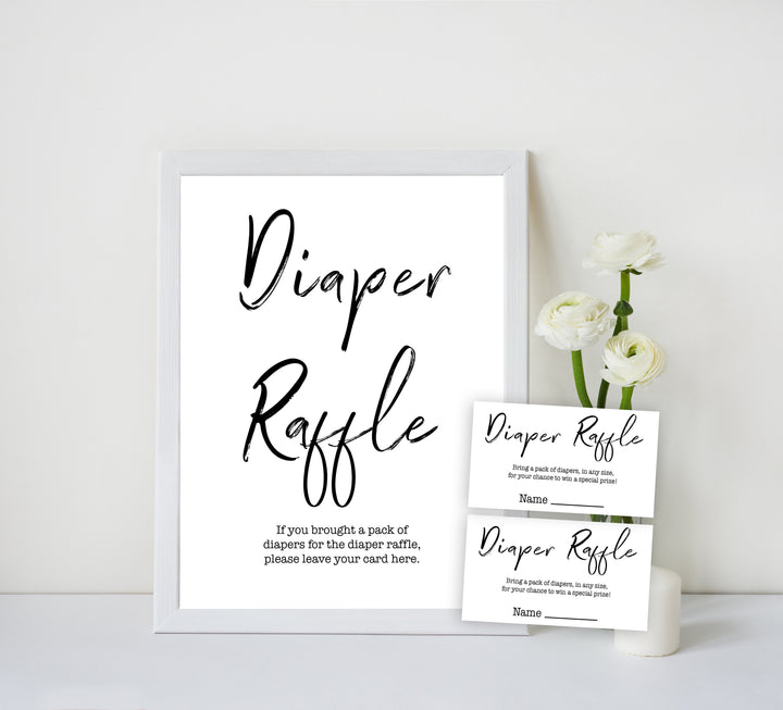 gender neutral baby shower games, diaper raffle baby games, printable baby shower, popular baby games, fun baby games, baby shower games