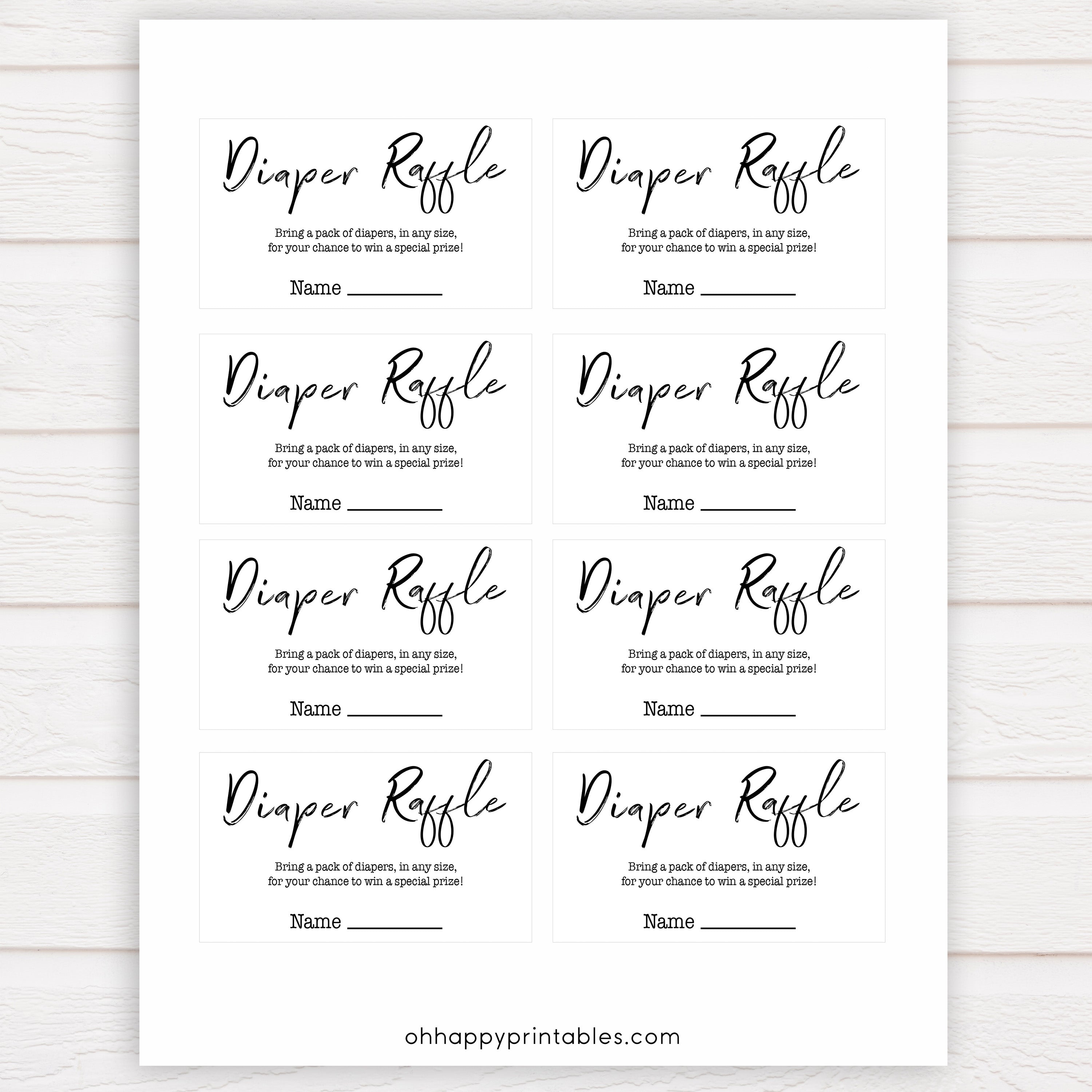 gender neutral baby shower games, diaper raffle baby games, printable baby shower, popular baby games, fun baby games, baby shower games