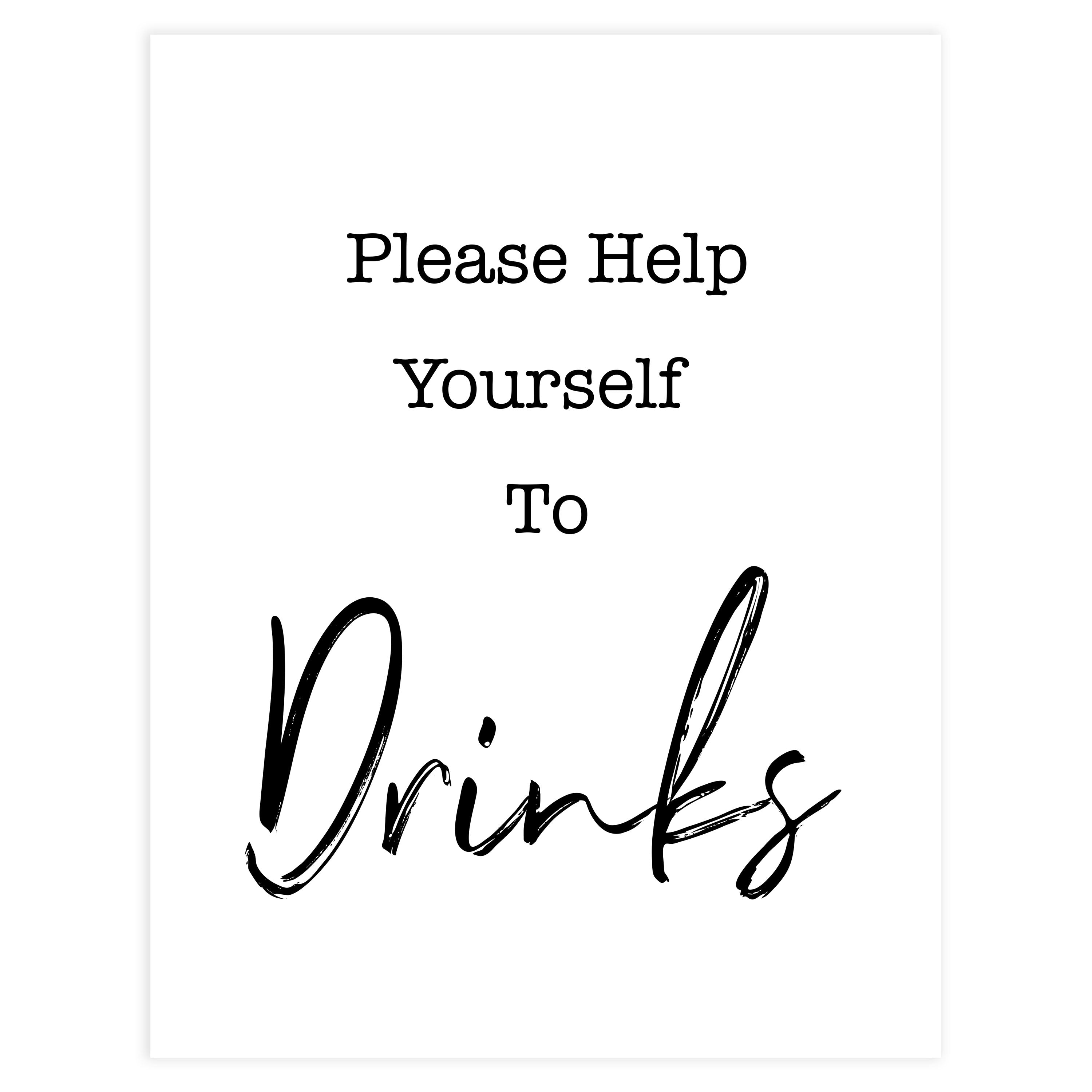 drinks baby shower signs, printable baby shower games, gender neutral baby signs, fun baby shower ideas
