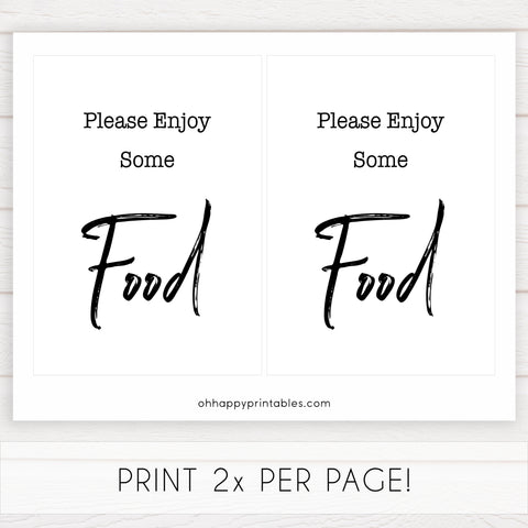food baby shower signs, printable baby shower games, gender neutral baby signs, fun baby shower ideas