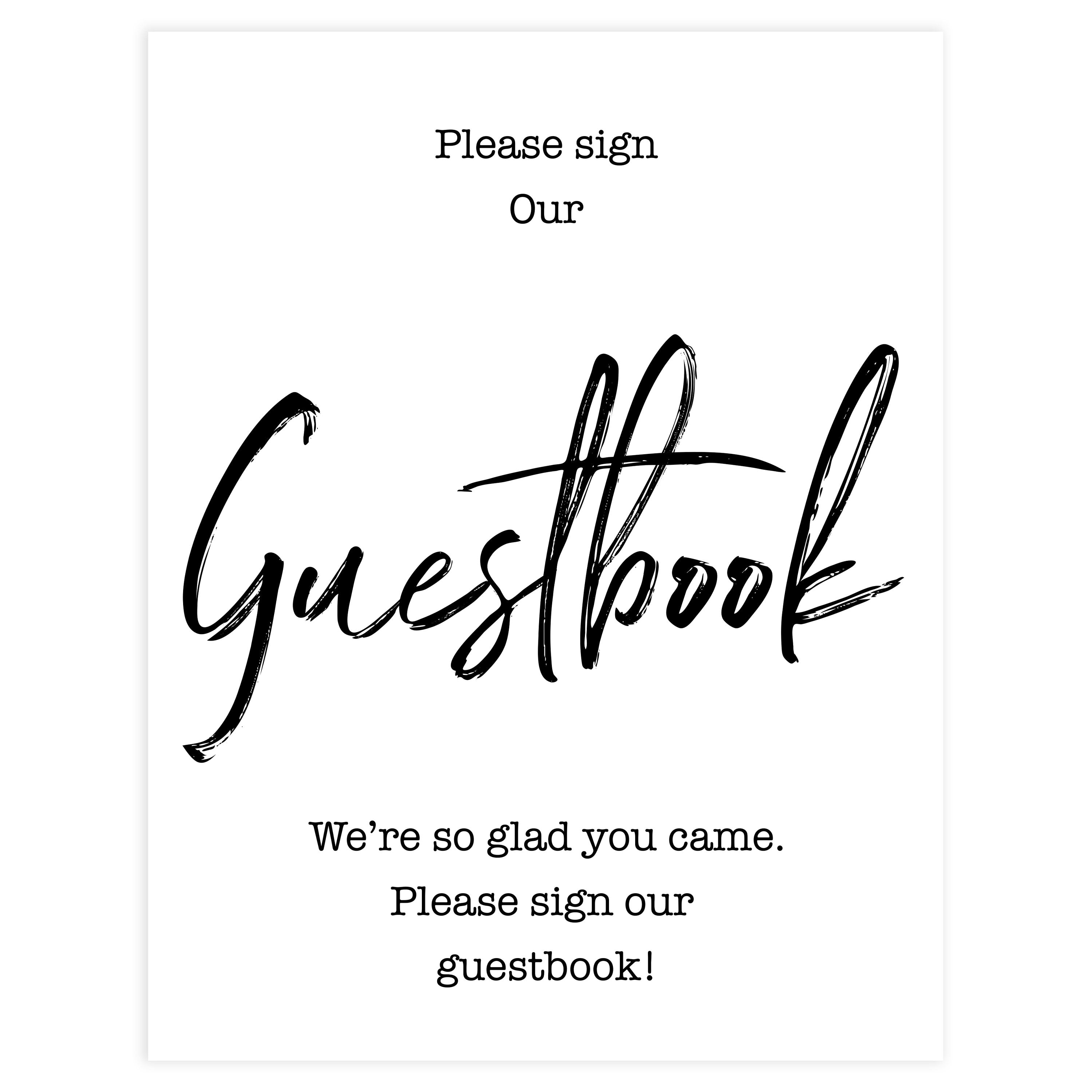 guestbook baby shower signs, printable baby shower games, gender neutral baby signs, fun baby shower ideas