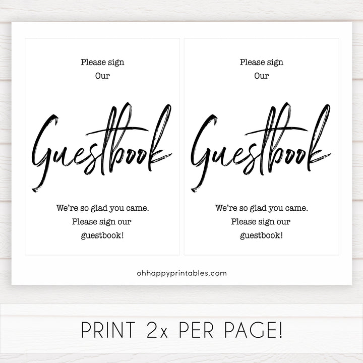 guestbook baby shower signs, printable baby shower games, gender neutral baby signs, fun baby shower ideas