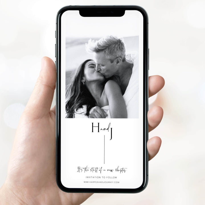 editable save the date, mobile save the date, wedding stationery, save the date, modern save the date, wedding party stationery