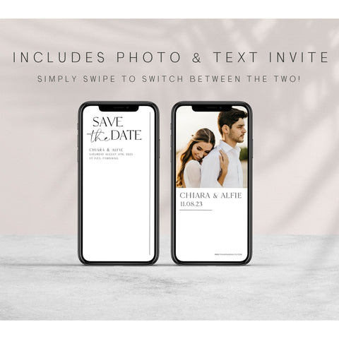 editable save the date, save the date, modern save the date, wedding save the date
