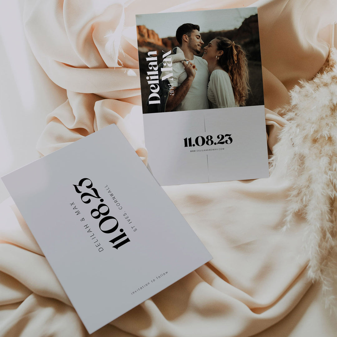 editable save the date card, printable save the date, grey modern wedding invitation suite, editable wedding stationery, printable wedding stationery, modern wedding items, wedding save the dates