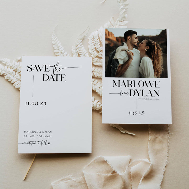 wedding save the date, modern save the date, printable save the date, editable save the date,