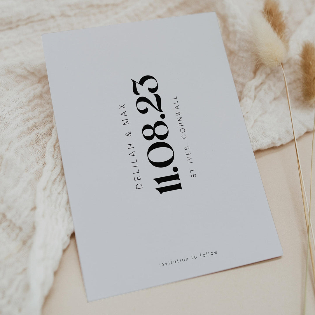 editable save the date card, printable save the date, grey modern wedding invitation suite, editable wedding stationery, printable wedding stationery, modern wedding items, wedding save the dates