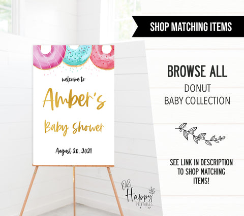 books for baby, bring a book card, Printable baby shower games, donut baby games, baby shower games, fun baby shower ideas, top baby shower ideas, donut sprinkles baby shower, baby shower games, fun donut baby shower ideas