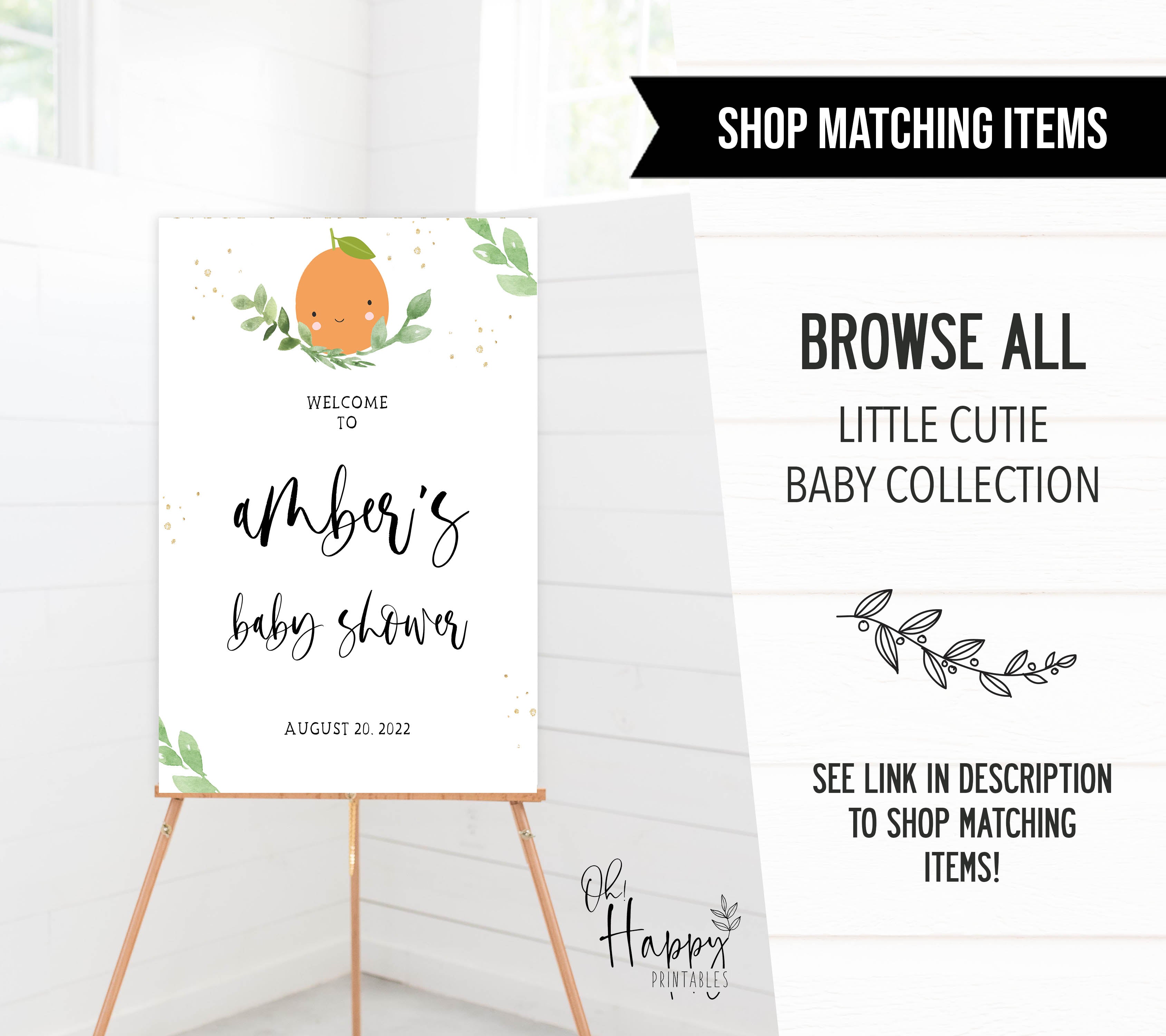 gifts and cards baby table signs, Little cutie baby decor, printable baby table signs, printable baby decor, baby little cutie table signs, fun baby signs, baby little cutie fun baby table signs