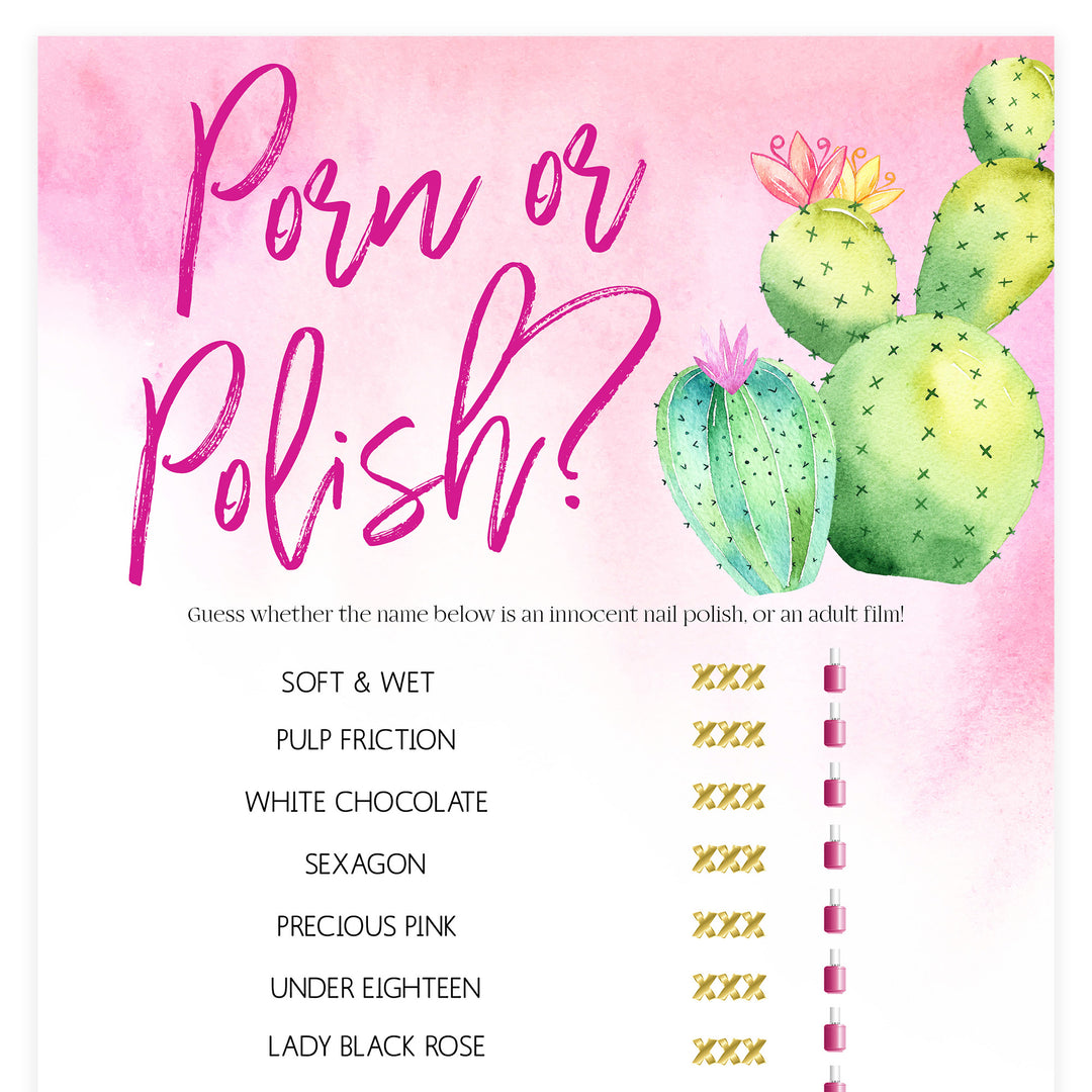 Porn or Polish Game - Fiesta