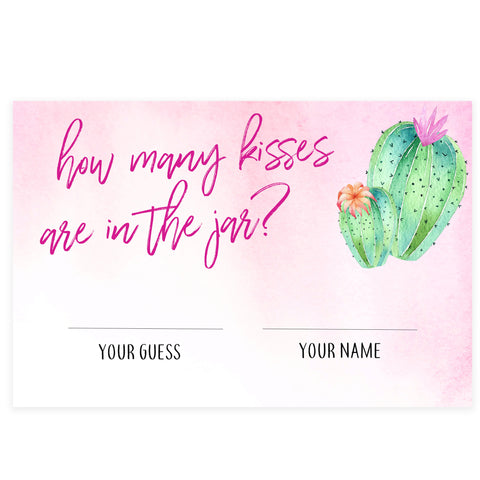 How Many Kisses in the Jar - Fiesta