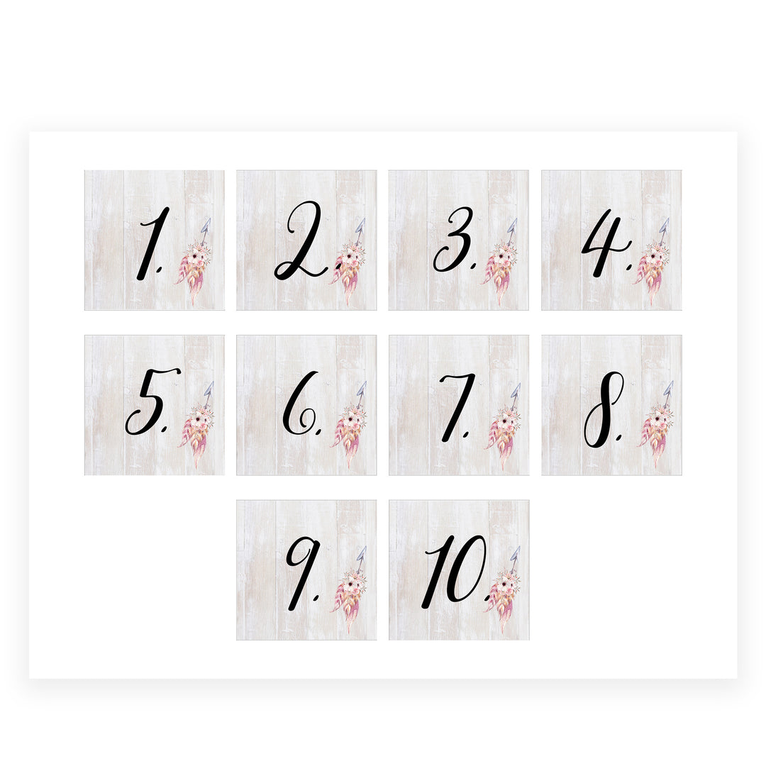 How Old was the Bride Game - Boho