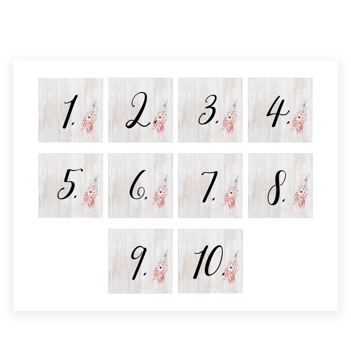 How Old was the Bride Game - Boho