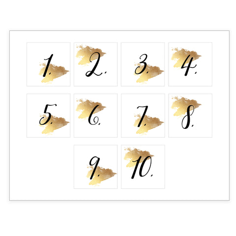 How Old was the Bride Game - Gold Pineapple