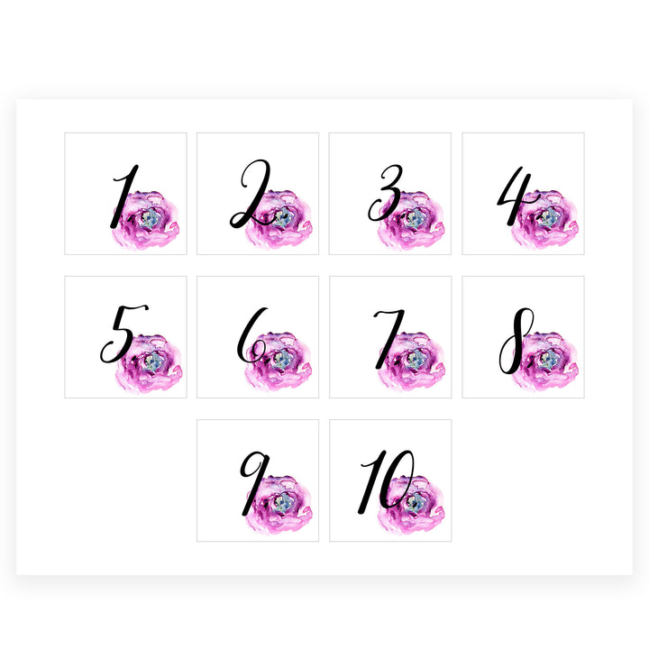 How Old was the Bride Game - Purple Peonies