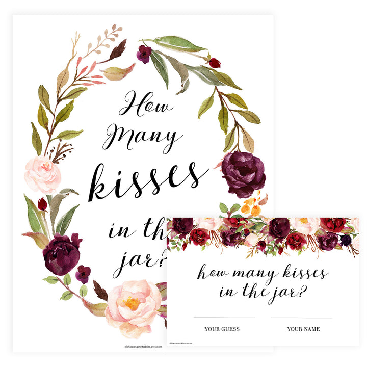 How Many Kisses in the Jar - White Marsala