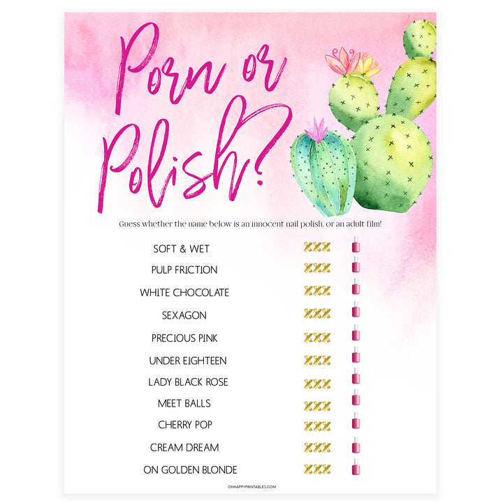 Porn or Polish Game - Fiesta