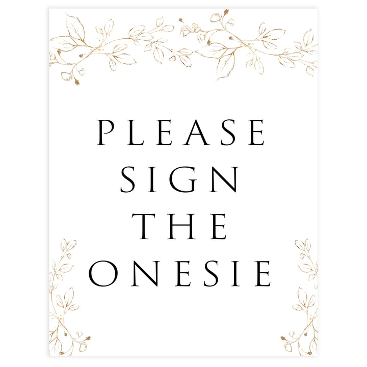 please sign the onesie baby game, Printable baby shower games, gold leaf baby games, baby shower games, fun baby shower ideas, top baby shower ideas, gold leaf baby shower, baby shower games, fun gold leaf baby shower ideas