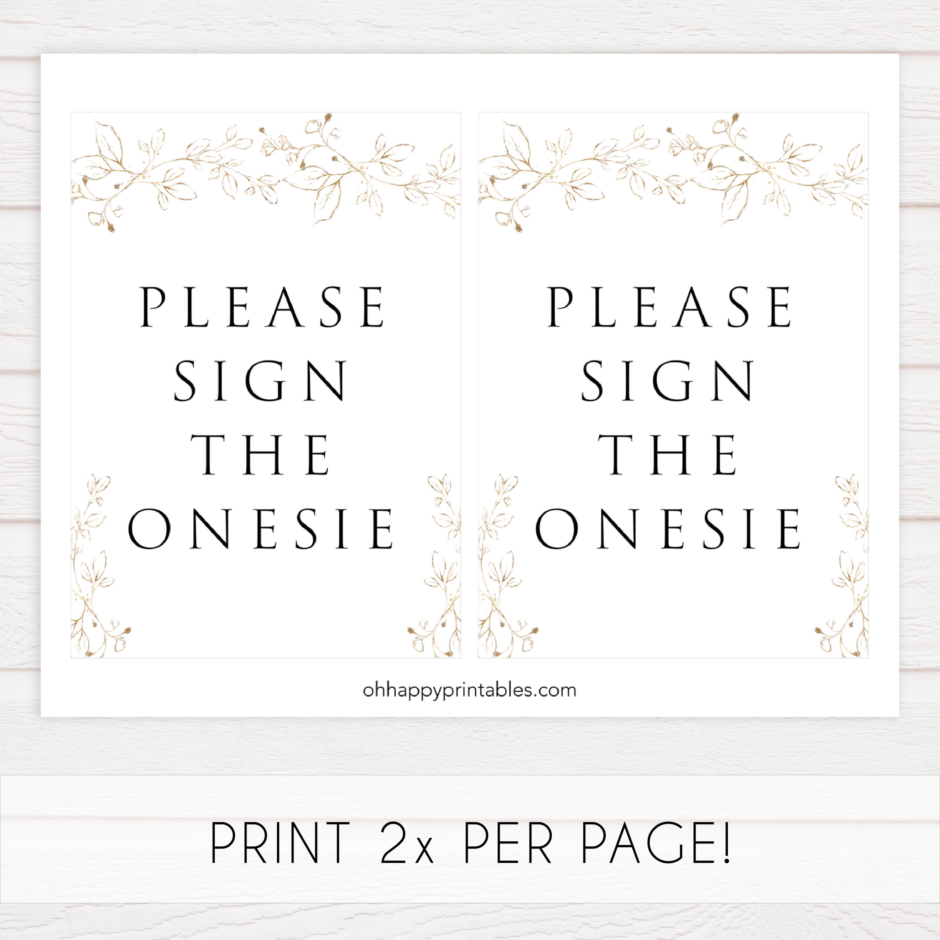 please sign the onesie baby game, Printable baby shower games, gold leaf baby games, baby shower games, fun baby shower ideas, top baby shower ideas, gold leaf baby shower, baby shower games, fun gold leaf baby shower ideas