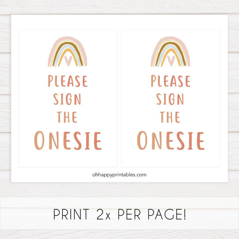sign the onesie baby game, Printable baby shower games, boho rainbow baby games, baby shower games, fun baby shower ideas, top baby shower ideas, boho rainbow baby shower, baby shower games, fun boho rainbow baby shower ideas