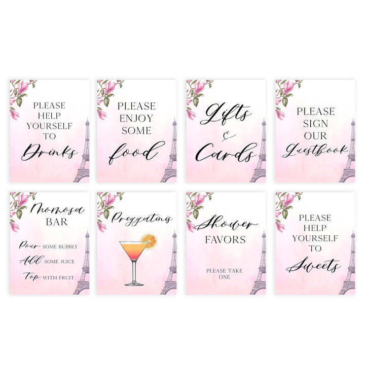 Parisian baby shower games, printable baby shower games, Paris baby shower games, fun baby shower games