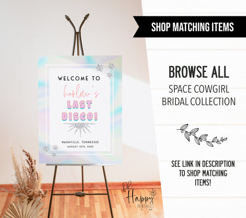 bridal over or under game, Space cowgirl bridal shower games, printable bridal shower games, bridal games, bridal shower games, disco bridal games