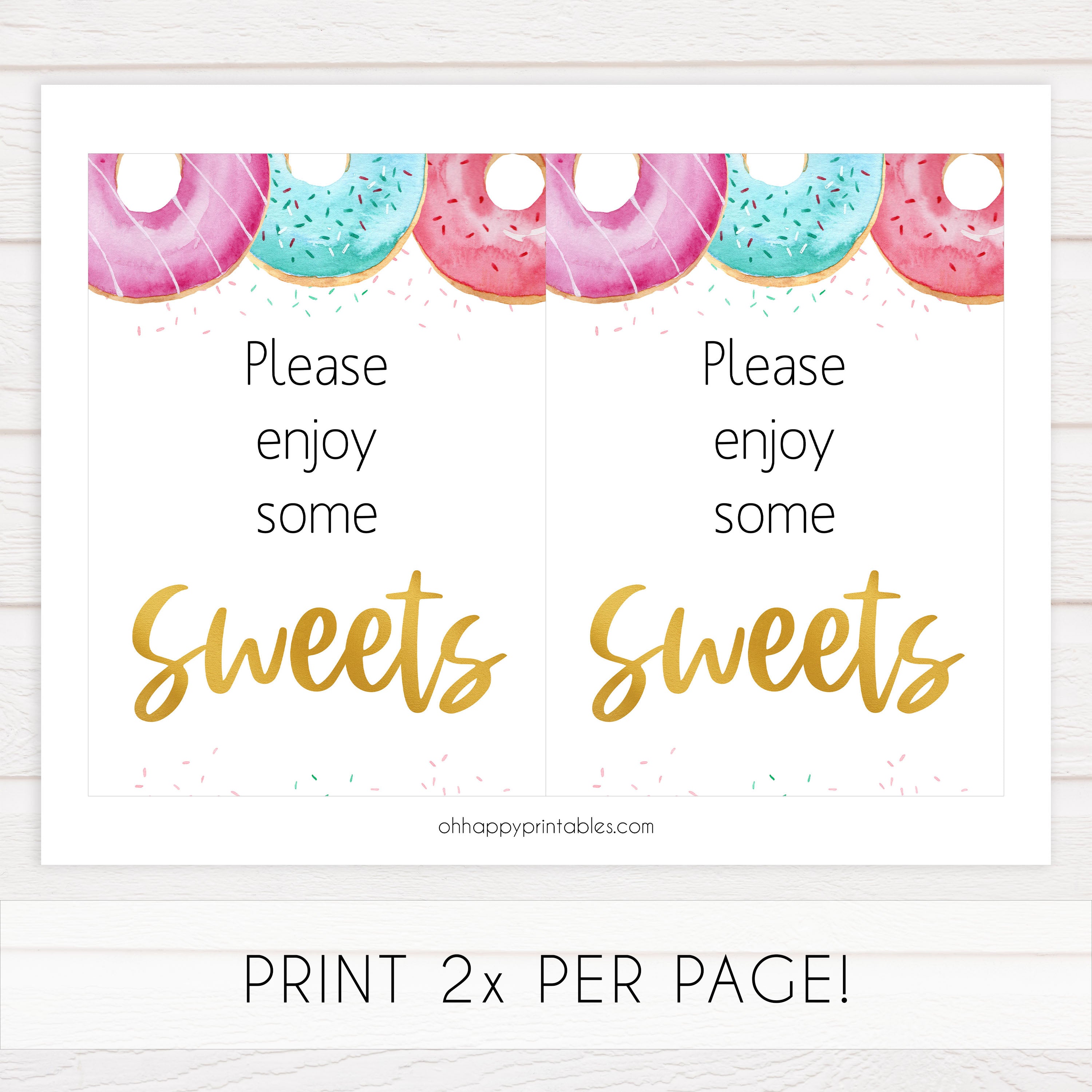 sweets baby table sign, Donut baby decor, printable baby table signs, printable baby decor, baby sprinkles table signs, fun baby signs, baby donut fun baby table signs